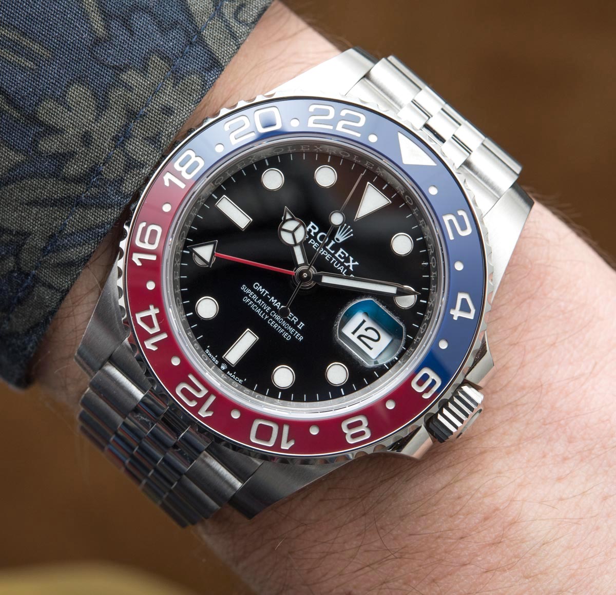 rolex replica gmt master II 126710blro jubilee